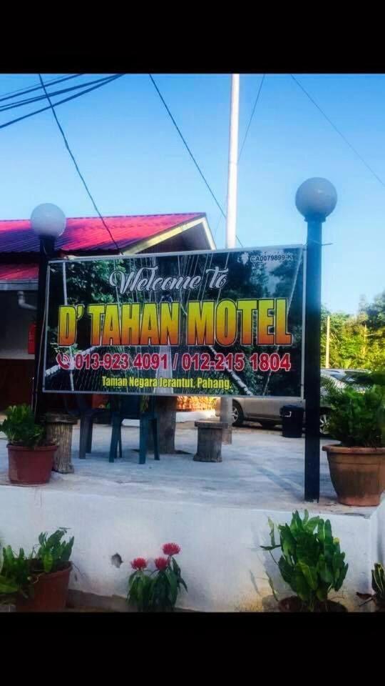 OYO 90618 D'tahan Motel Taman Negara Kuala Tahan Bagian luar foto